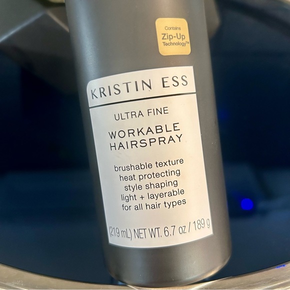 Kristin Ess Ultra Fine Workable Hairspray with Heat Protectant 🆕 - Picture 2 of 4